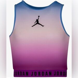 Jordan Essentials Active Top Big Kids' Girls' Tank 45A884-P1G hyper violet L